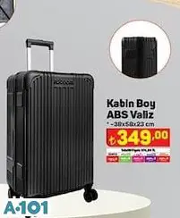 RABOOM KABİN BOY ABS VALİZ RABOOM KABİN BOY ABS VALİZ